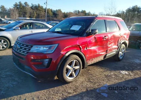 2016 Ford Explorer Xlt из США, поврежденный, VIN 1FM5K8D86GGA47688